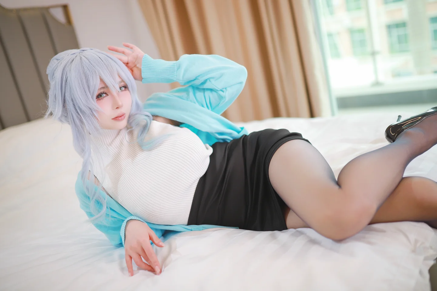 上杉绘梨落 - No.013 雪女 2 [54P-959MB] tg@simisebaisi 【丝足阁】017.webp